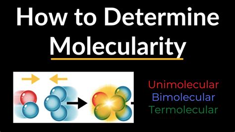 How to Determine Molecularity of a Reaction Examples (Unimolecular ...