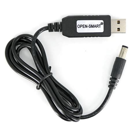 USB 5V to 12V DC Power Supply Adapter 5.5mm 12V DC Jack Cable with ...