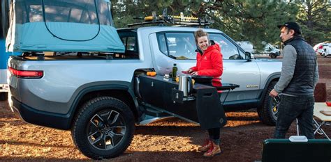 Electric Pickup Truck, Electric Cars, Electric Vehicle, Truck Camping ...