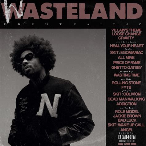 WASTELAND - Brent Faiyaz : freshalbumart