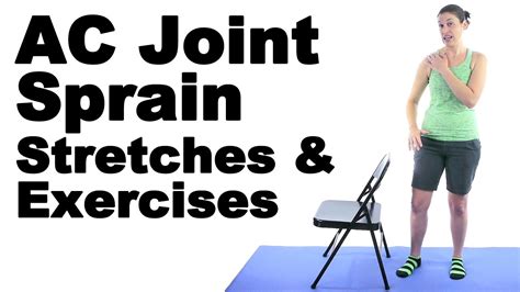 Shoulder Exercises After Ac Joint Injury - Exercise Poster