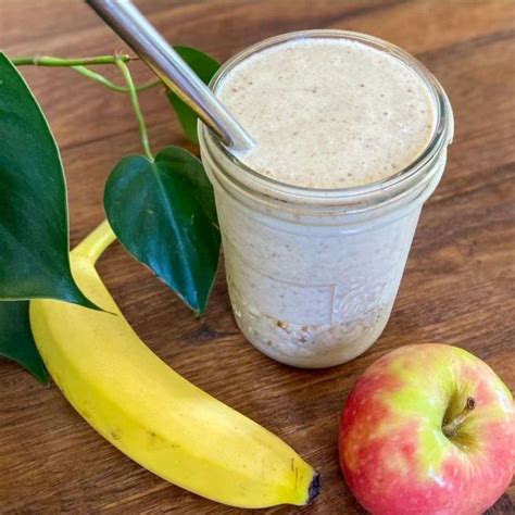 Apple Banana Smoothie for Weight Loss That Tastes Like Apple Pie