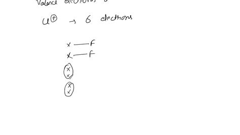 SOLVED: The Lewis structure for ClF2+ is shown. What is the electron ...