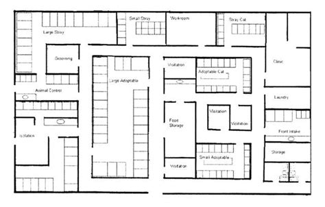 Dog Boarding Facility Floor Plans - floorplans.click