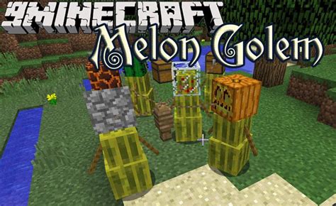 Melon Golem Mod 1.16.5/1.15.2 (Almighty Beast) - 9Minecraft.Net