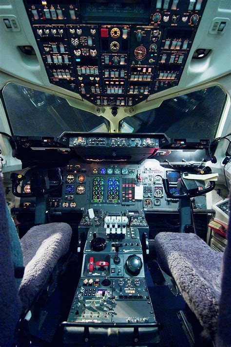 Empty Aeroplane Cockpit Photograph by Moodboard - Fine Art America