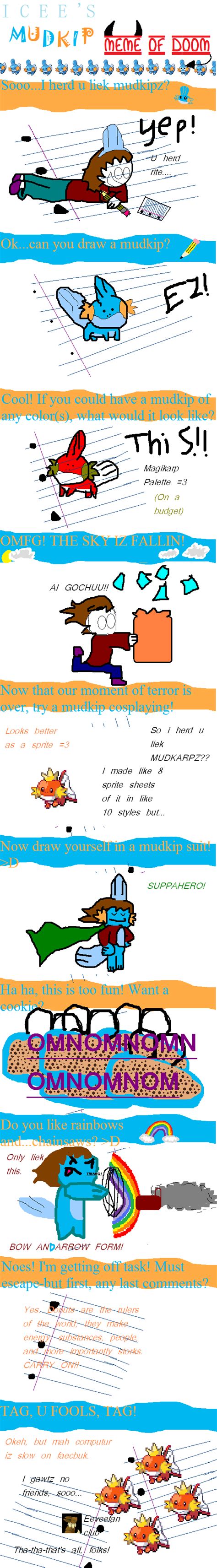 My Mudkip Meme by Jhuyu26 on DeviantArt