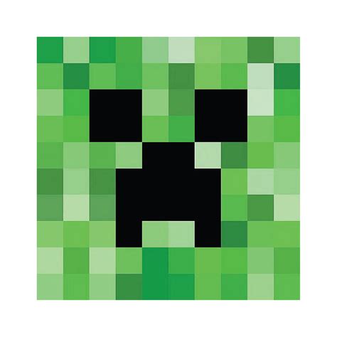 Printable Minecraft Creeper Face