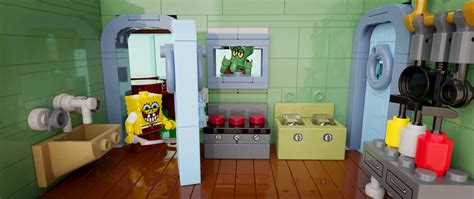 NickALive!: Krusty Krab LEGO Set Smashes 10,000 Supporters Target on ...