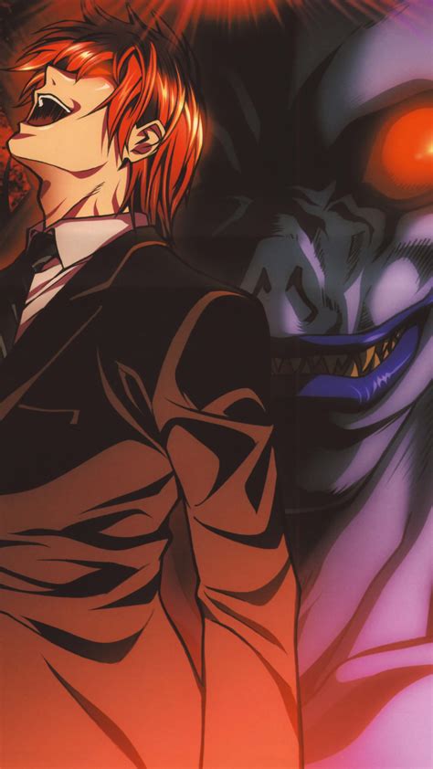 Death Note Light Yagami Ryuk 2160×3840 – Kawaii Mobile