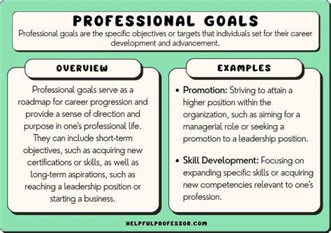 50 Examples of Professional Goals for Work (2024)