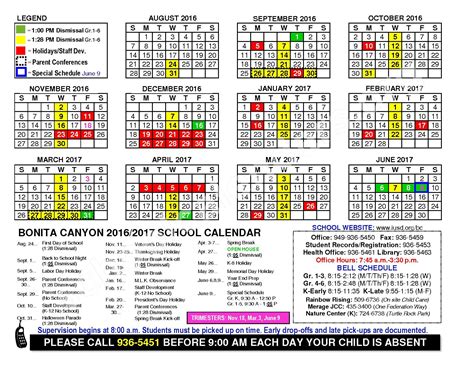 Alta Vista Elementary Calendar - Printable Calendars AT A GLANCE