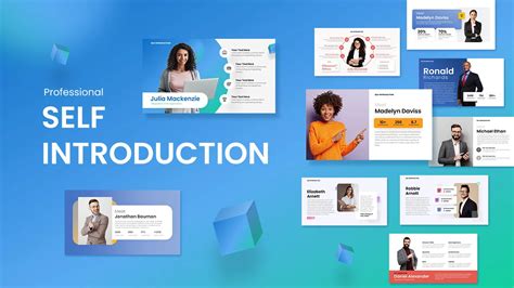 Self Introduction PowerPoint Template and Google Slides - SlideKit