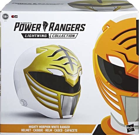 Power Rangers Lightning White Ranger Helmet