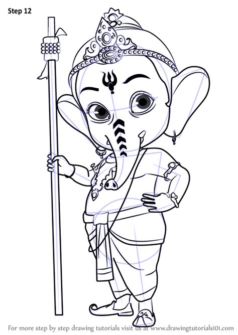 Ganesh Pencil Drawing Images - Learn How To Draw Bal Ganesh (hinduism ...