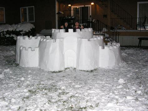 Snow Castle - Instructables