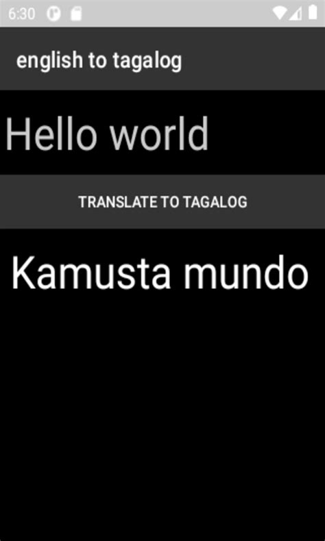 Language Translation English to Tagalog:Amazon.com:Appstore for Android