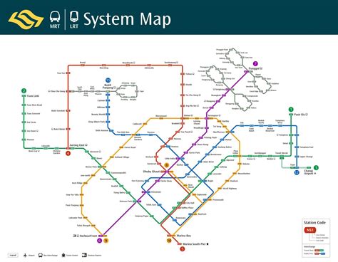 Singapore MRT Map: Compilations of Singapore MRT Map, MRT Lines ...