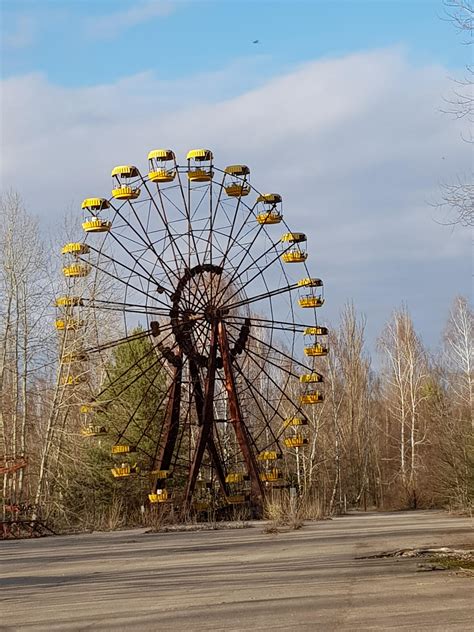 Pripyat ferris wheel, March 2020 : chernobyl