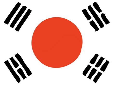 KOREAN JAPANESE FLAG by CHRISwillar on DeviantArt