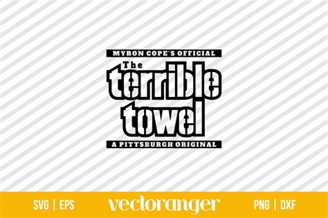 Pittsburgh Steelers Terrible Towel SVG | Vectoranger