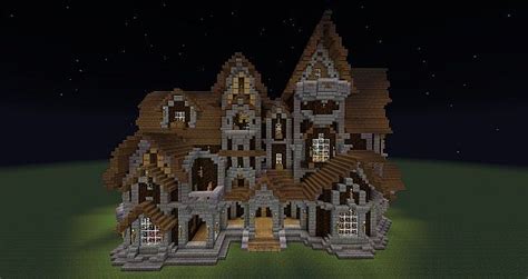 Minecraft Haunted Mansion Schematic