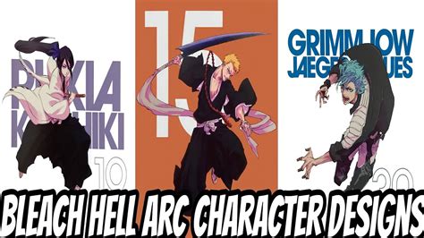 Bleach Hell Arc Character Designs by Tite Kubo Official Art | Bleach EX ...