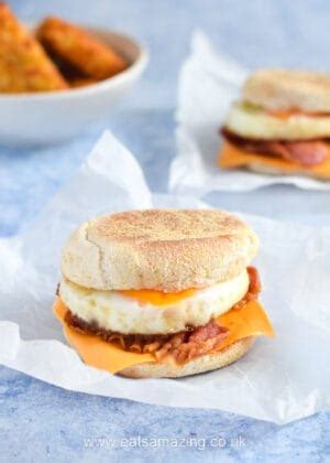 Easy Homemade Bacon and Egg McMuffin Recipe - Eats Amazing.