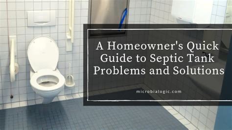 Quick Guide to Septic Tank Problems and Solutions - MicrobiaLogic