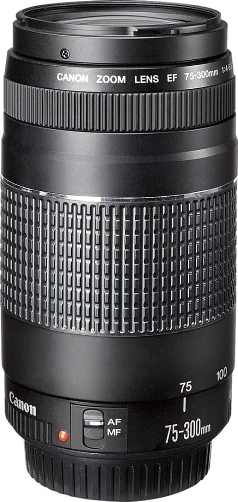 Canon EF75-300mm F4-5.6 III Telephoto Zoom Lens for EOS DSLR Cameras ...