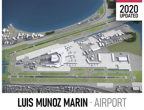 3D model San Juan Aeropuerto Internacional Luis Munoz Marin Airport ...