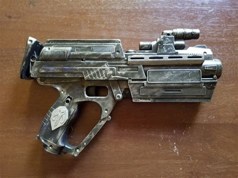 #Nerf, #nerf mod, #custom build, #hand painted, #cosplay, #Mando, # ...