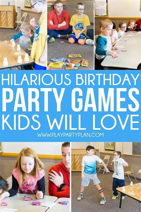 Hilarious Birthday Party Games for Kids & Adults - Play Party Plan