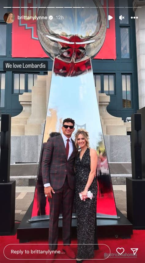 Patrick Mahomes' wife, Brittany, revels at Chiefs' ring ceremony