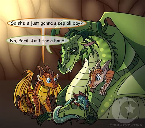 (AU) Chameleon as a dad by Herakidpatrol on DeviantArt | Wings of fire ...