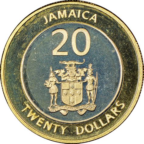 Jamaica 20 Dollars KM 182 Prices & Values | NGC