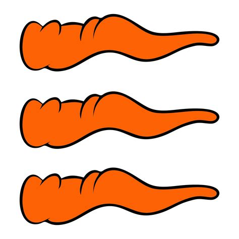 Carrot Nose Template