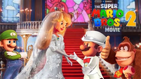 Peach And Mario Wedding