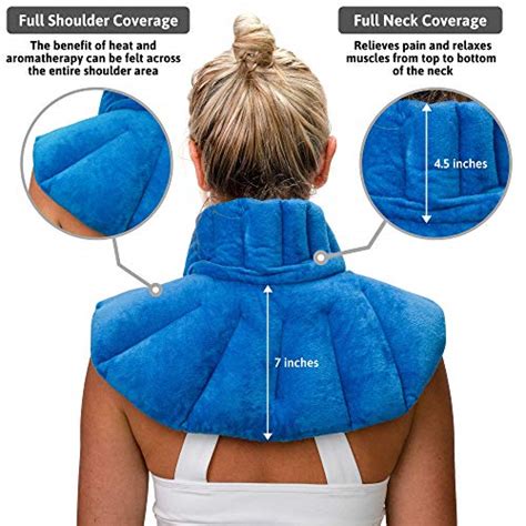 Microwave Heating pad for Neck and Shoulders -Heat pad microwavable ...