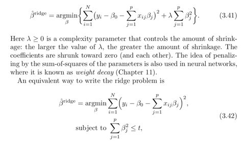 How to show the equivalence between the regularized regression and ...