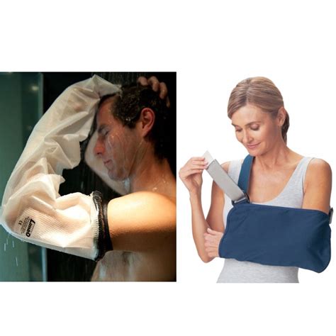 Arm Sling and Cast Protector Bundle | Health and Care