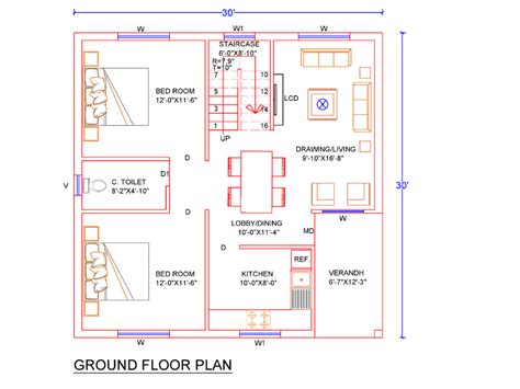 30x30 House Plans: Affordable, Efficient, and Sustainable Living - Arch ...