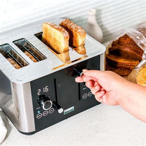 Bella Pro Series 4-Slice Digital Touchscreen Toaster – Only $39.99 ...