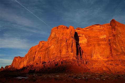 Sunset at Monument Valley Photograph by Kim French - Fine Art America