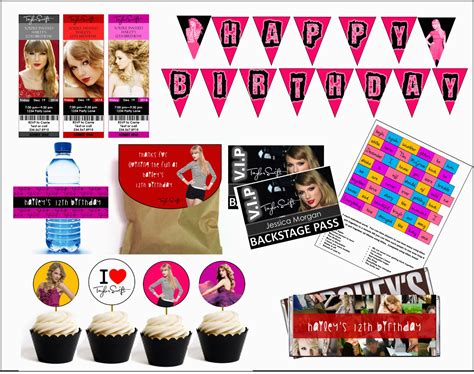 Taylor Swift Birthday Party Decorations – BirthdayBuzz