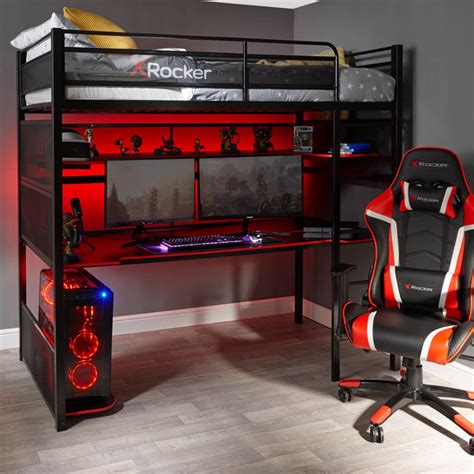 Every Kid's Room Needs This Gaming Desk/Bunk Bed Combo