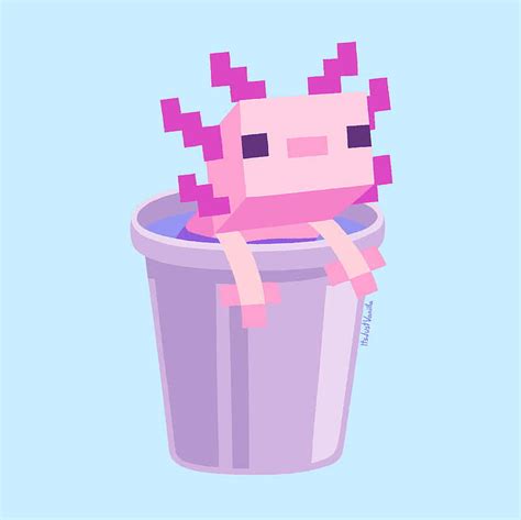 [100+] Cute Axolotl Wallpapers | Wallpapers.com