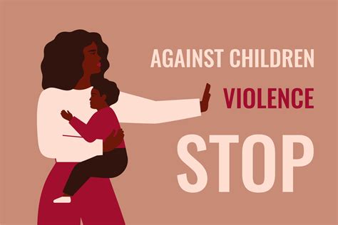 Stop Violence Against Children | Illustrations ~ Creative Market