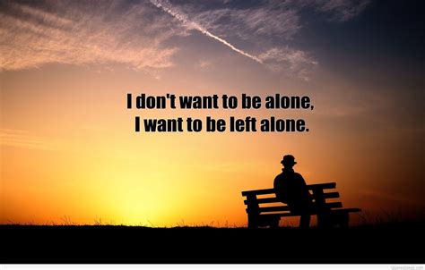 Alone Quotes Wallpapers - Wallpaper Cave