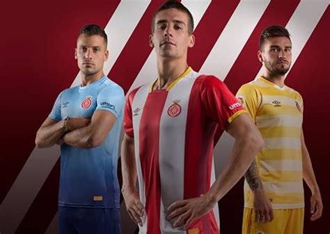 Girona FC 2017/18 Umbro Kits for La Liga Debut - FOOTBALL FASHION